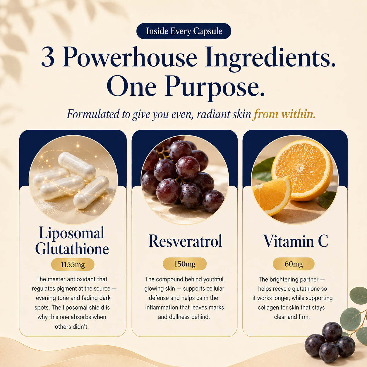 Liposomal Glutathione 1155mg — 90% Absorption