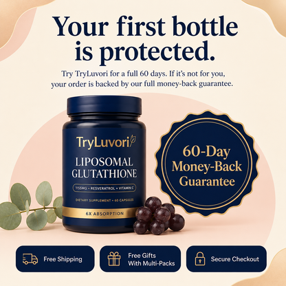 Liposomal Glutathione 1155mg — 90% Absorption